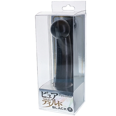 ピュアディルド (ブラック) M(こけし・ディルド) ピュアディルド (ブラック) M(こけし・ディルド)