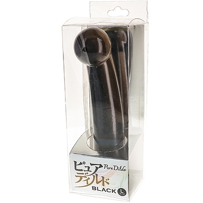 ピュアディルド (ブラック) L(こけし・ディルド) ピュアディルド (ブラック) L(こけし・ディルド)